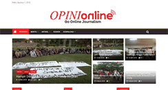 Desktop Screenshot of majalahopini.com